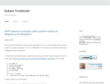 Tablet Screenshot of domeny.trzebinski.info